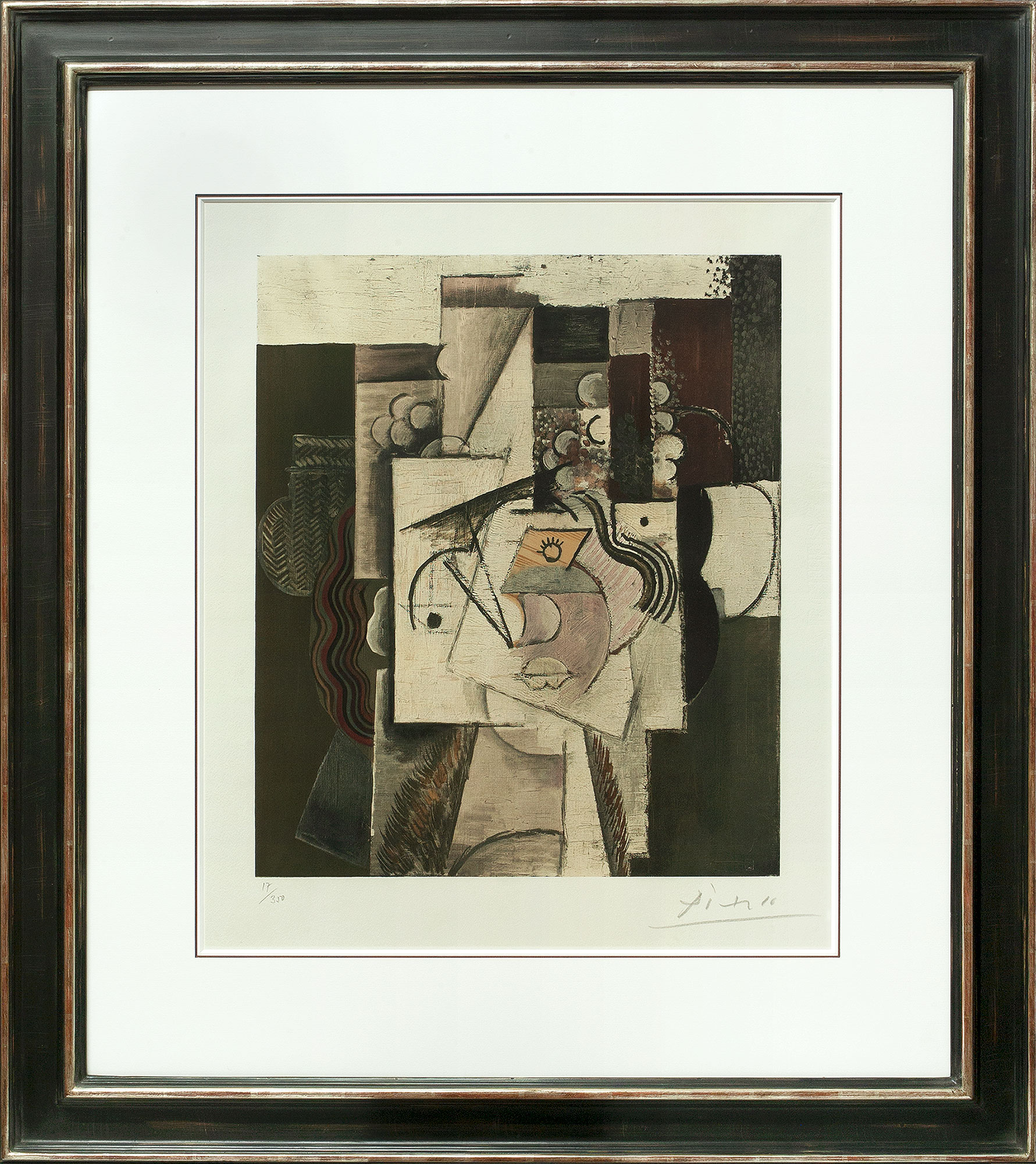 Pablo Picasso, Composition cubiste, Galerie Française