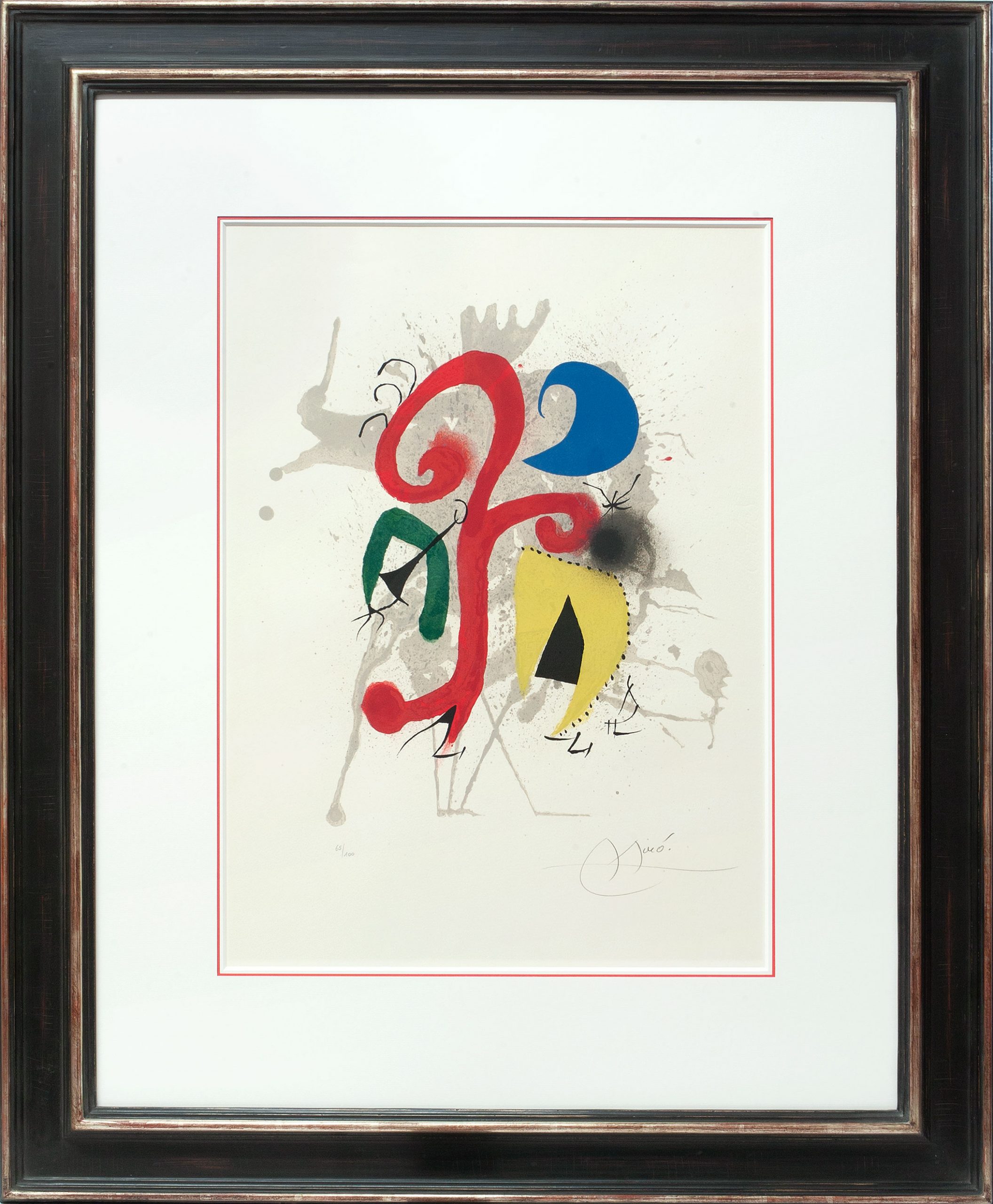 Joan Miró, Le voyageur, Galerie Française
