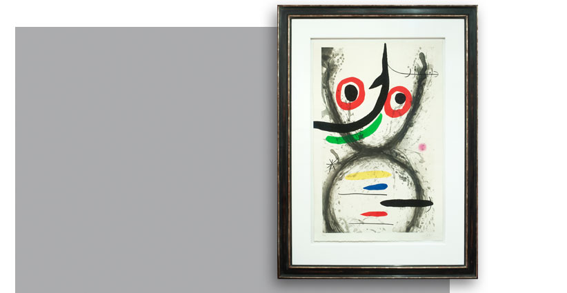 Joan Miró, Prise à l’hameçon, Galerie Française