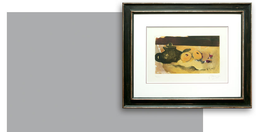 Georges Braque, La nappe jaune, Galerie Française