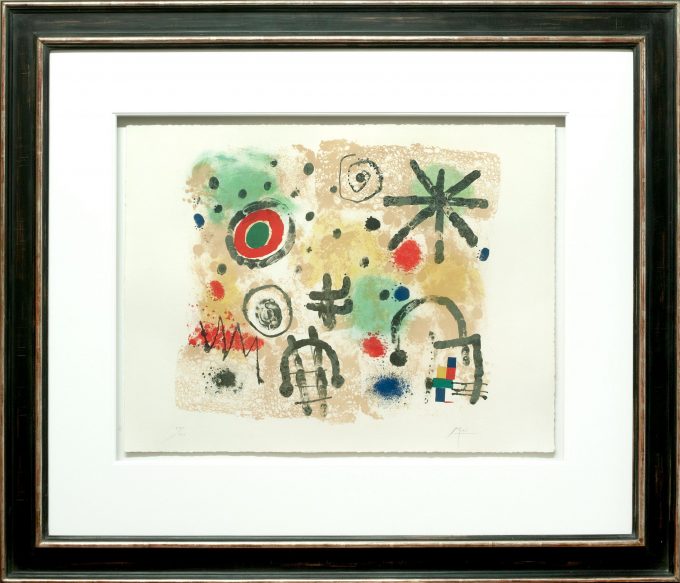 Joan Miró, Signes de l’univers, Galerie Française