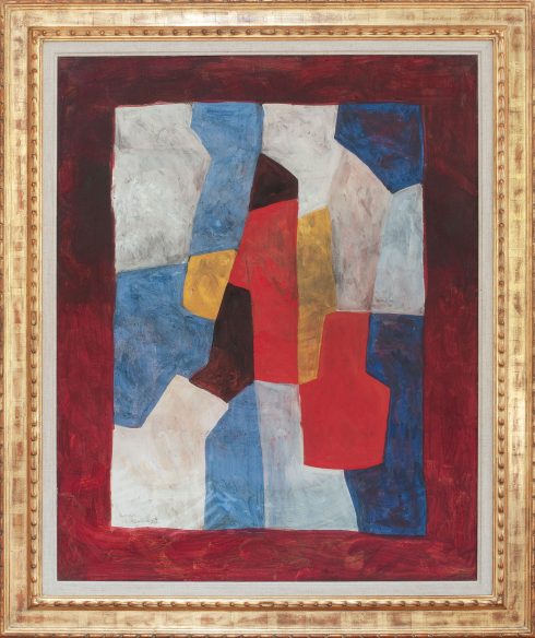 Serge Poliakoff, Composition abstraite, Galerie Française